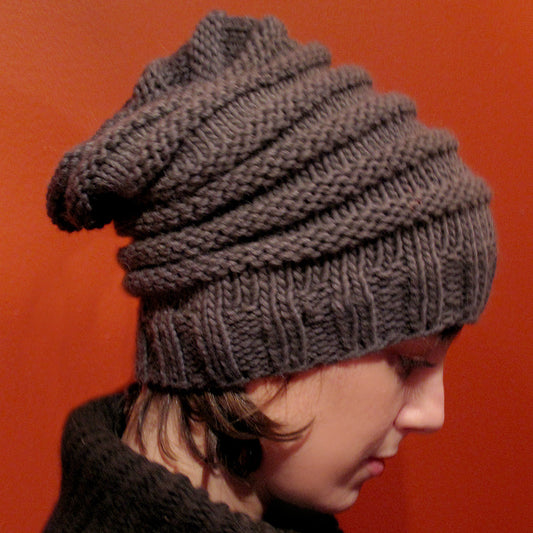 the slouchy {knitting pattern}-knitting pattern-The Crafty Jackalope