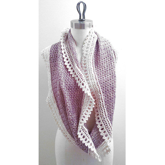 cosmopolitan frill cowl {knitting pattern}-knitting pattern-The Crafty Jackalope